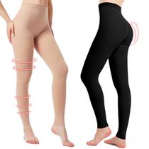 Meia-calça de compressão Lakicool Medical 20-30mmHg para mulheres x2 Meia-calça de compressão Lakicool Medical 20-30mmHg para mulheres x2