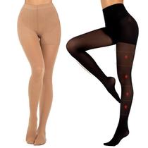 Meia-calça de compressão MANZI Shaping 10-15mmHg Support 50D