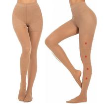 Meia-calça de compressão MANZI Shaping Black Tights 10-15mmHg