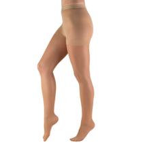 Meia-calça de compressão Truform Sheer 8-15 mmHg 20 Denier Beige