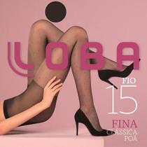 Meia Calça de Poá Fio 15 Loba 5687-001 POA