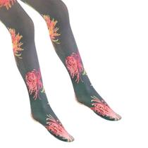 Meia Calça Estampa Oriental Jiggy ORI Microfibra fio 50 Meia Calça Estampa Oriental Jiggy ORI Microfibra fio 50
