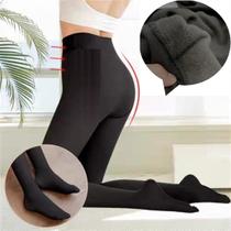 Meia Calça Feminina De Lã Aveludada Forrada Super Quente Meia Calça Feminina De Lã Aveludada Forrada Super Quente