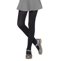 Meia Calça Feminina Fio 70 Infantil Meninas Loba Lobinha Lupo Detalhes Em Tricô