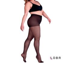 Meia calça feminina lupo fio 20 fina classica plus a famosa meia da loba 05795