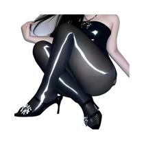 Meia-calça Feminina plus Size, Brilhante, Com Óleo De Cavalo, Fina, Respirável, Altamente Elástica E