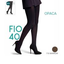 Meia Calça Feminina Selene Fio 40 Opaca Elastano 9650 Meia Calça Feminina Selene Fio 40 Opaca Elastano 9650