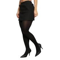 Meia calça feminina selene fio 40 plus size opaca elastano 9655001