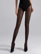 Meia Calça Feminina Transparente com Pé Fio 20 Preta Fina Clássica Frio Mulher Elegante Bege Inverno