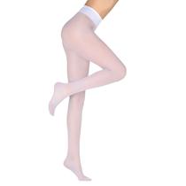 Meia Calça Fina Transparente Fio 15 Branco - Tamanho Único 40 ao 44 Meia Calça Fina Transparente Fio 15 Branco - Tamanho Único 40 ao 44