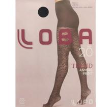 Meia Calça Fio 20 Trend Onça Animal Print Loba By Lupo Meia Calça Fio 20 Trend Onça Animal Print Loba By Lupo