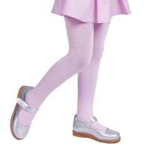 Meia Calça Fio 80 Loba Lobinha Lupo Infantil Lisa Algodão Para O Frio Inverno