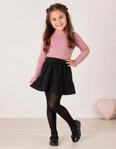 Meia calca fio 80 trabalhada infantil selene 9560 cara da riqueza Meia calca fio 80 trabalhada infantil selene 9560 cara da riqueza