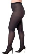 Meia Calça Flanelada Fio 80 Preta Abafarto