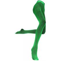 Meia Calça Fluorescente Lilás Halloween Tamanho Único - 1 peça