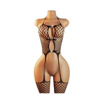 Meia-calça Gótica Sexy Y2K De Uma Peça, Bodystocking, Lingerie Para Mulheres Que Mostra O Bumbum Meia-calça Gótica Sexy Y2K De Uma Peça, Bodystocking, Lingerie Para Mulheres Que Mostra O Bumbum