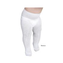 Meia calça infantil algodão trabalhada Duck ref 7052