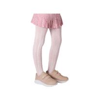 Meia calça infantil algodão trabalhada Duck ref 7053