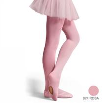 Meia Calca Infantil Ballet Fio 40 Com Abertura 9585 - Selene