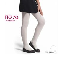 Meia Calça Infantil Canellada Selene Fio 70