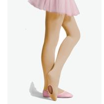 Meia calça infantil fio 40 ballet com abertura 9585 selene