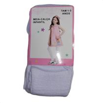 Meia Calça Infantil Grossa De Inverno Quentinha Lisa Meia Calça Infantil Grossa De Inverno Quentinha Lisa