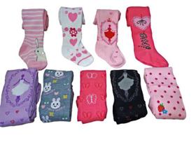 Meia Calça Infantil Inverno Kit Com 3 Fio 40 Até Tam 12 Meia Calça Infantil Inverno Kit Com 3 Fio 40 Até Tam 12