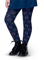 Meia-Calça Infantil Selene 9560-002 Fio 80 Estampada Algodão T. P/G