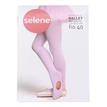 Meia Calça Infantil Selene Ballet Fio 40 Com Abertura Feminina Meia Calça Infantil Selene Ballet Fio 40 Com Abertura Feminina