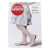 Meia Calça Infantil Selene Básica Fio 20
