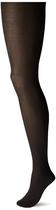 Meia-calça L'eggs, sedosa, preta, tamanho médio, 60 denier, opaca Meia-calça L'eggs, sedosa, preta, tamanho médio, 60 denier, opaca