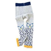 Meia Calça Legging Fluffy Coruja Blade And Rose 4 a 5 anos