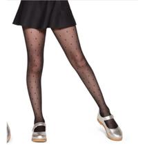 Meia Calça Lobinha Lupo Fio 20 em Póa - Preta