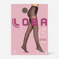 Meia Calça Lupo Fio 15 Microfibra News Loba Preto