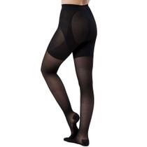 Meia-Calça Modeladora Audace 15-20mmHg Fechada Preta P2