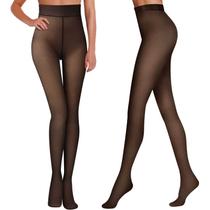 Meia-calça NAGRI Sheer Tights falsa translúcida de inverno 80g
