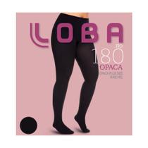 Meia-Calça Plus Size Fio 180 Opaca Loba 17613-001 Meia-Calça Plus Size Fio 180 Opaca Loba 17613-001