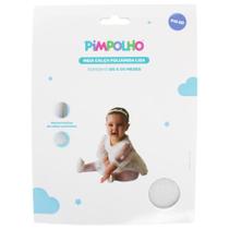 Meia Calça Poliamida Pimpolho Liso/Branco 0 A 4M 300311