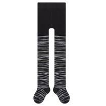 Meia-Calça Selene Algodão Fio 80 Zebra Infantil - Preto Meia-Calça Selene Algodão Fio 80 Zebra Infantil - Preto