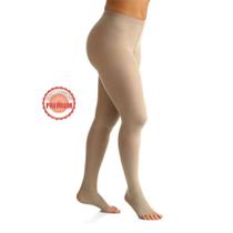 Meia Calça Sigvaris AT 862 20-30 mmhg Sem Ponteira Select Comfort Premium Natural Média Compressão