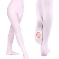 Meia calça só dança infantil com pé conversível ts40 Meia calça só dança infantil com pé conversível ts40