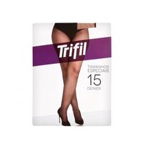 MEIA CALÇA TAMANHO ESPECIAL 6395 FIO15 NATURAL CLARO TRIFIL plus size