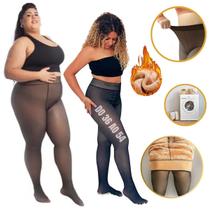 Meia Calça Térmica com forro interno de pelúcia veludo peluciada do tam 36 ao 54 fio 80 220g Meia Calça Térmica com forro interno de pelúcia veludo peluciada do tam 36 ao 54 fio 80 220g