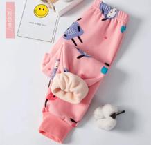Meia Calça Térmica Infantil Menino/Menina Forrada Conforto Escolar(3-10anos)