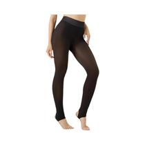 Meia Calça Térmica plus Size Quente De Inverno, Leggings Pretas Translucidas De Cintura Alta Meia Calça Térmica plus Size Quente De Inverno, Leggings Pretas Translucidas De Cintura Alta