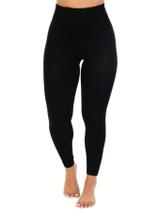 Meia Calça Térmica Sem pé Fio 80 Grossa Flanelada Frio Segunda Pele