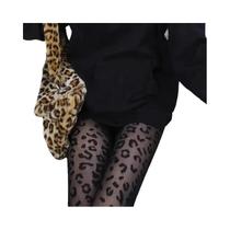 Meia-calça Transparente Sem Costura Com Estampa De Leopardo Preto Gótico Sexy Feminina 2025 Meia-calça Transparente Sem Costura Com Estampa De Leopardo Preto Gótico Sexy Feminina 2025