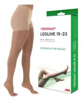 Meia calça venosan legline at 15-23 xxg pe aberto bege