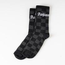 Meia Cano Alto Checkerboard 39 Ao 44