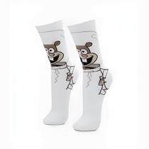 Meia Cano Alto Estampa Sandy Bob Esponja